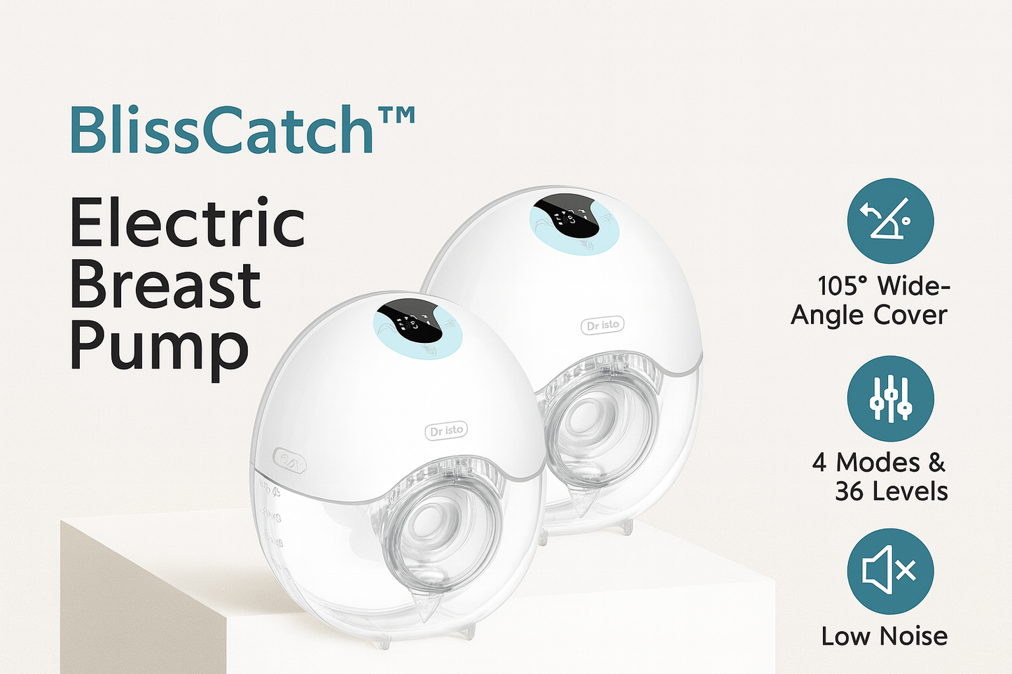 BlissCatch™ Handsfree – Stil, Comfortabel & 36 Niveaus Zuigkracht