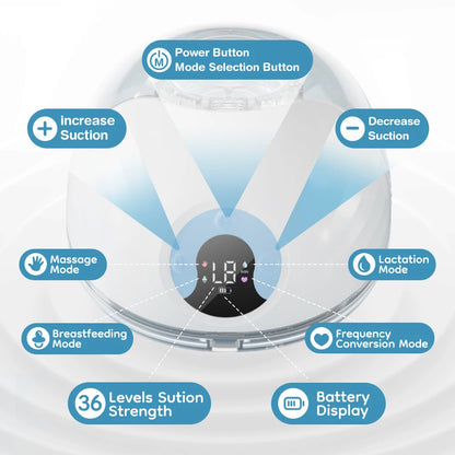 BlissCatch™ Handsfree – Stil, Comfortabel & 36 Niveaus Zuigkracht